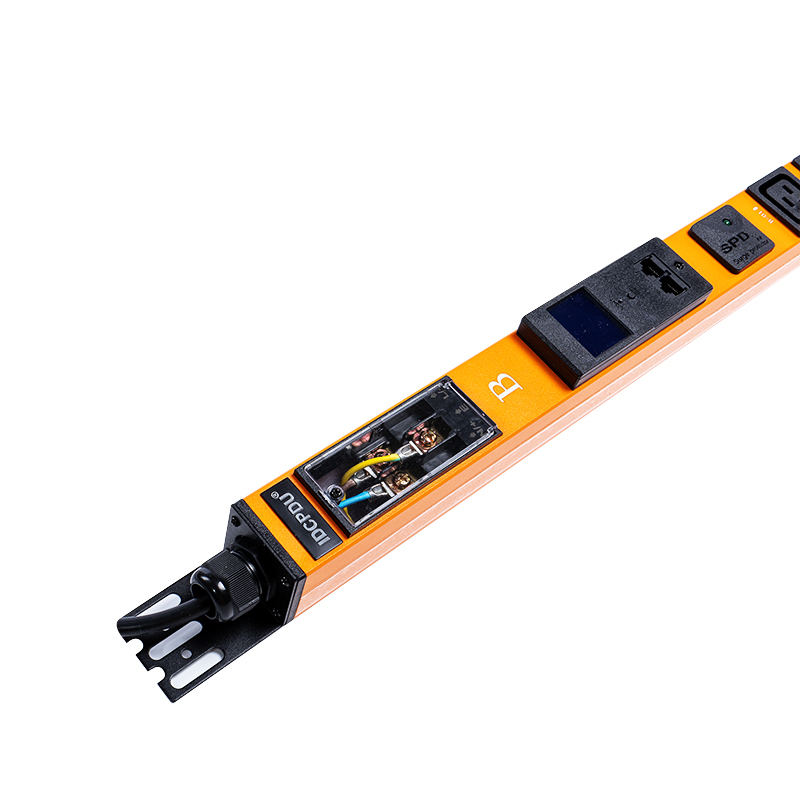 22 uttag IEC C13 IEC C19 1,5U överspänningsskydd PDU Vertikal Installation Hot Swappable RS485 mätt utrustad Rack PDU