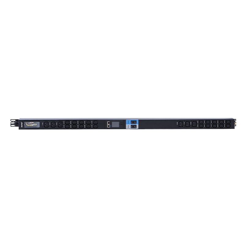 TCP/IP Intelligent Rack PDU 26 uttag IEC C13 /C19 1,5U vätskemagnetisk kretsbrytare Vertikal