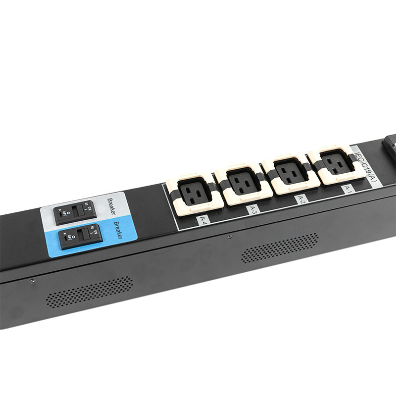 16-uttag C13 C19 US Vertikal TCP/IP-sensorbrytare eco Smart Rack Pdu