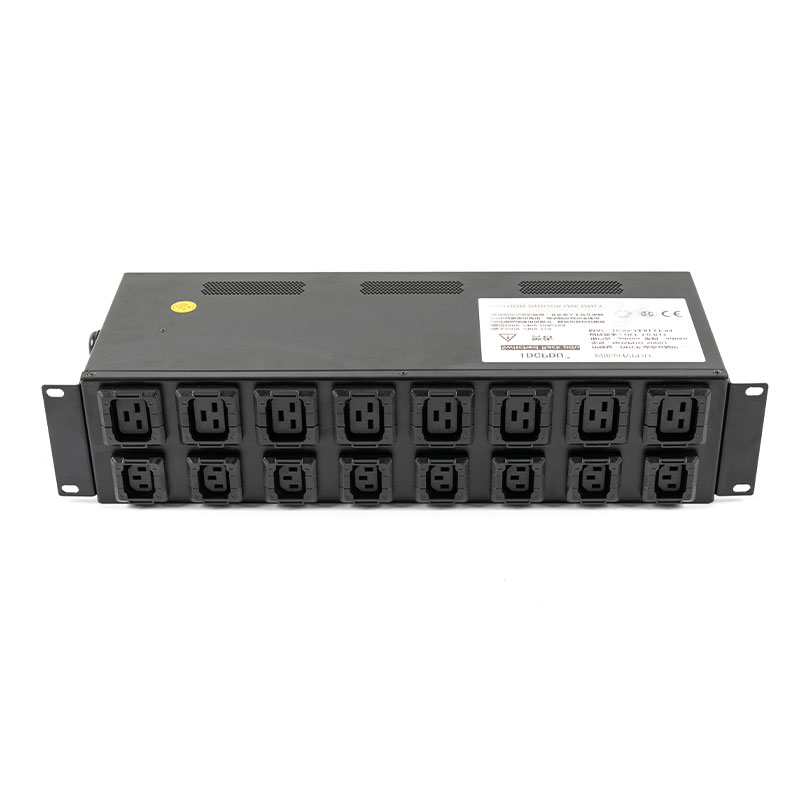 16-uttag C13 C19 2U Vertikal TCP/IP-sensorbrytare eco Smart Rack Pdu