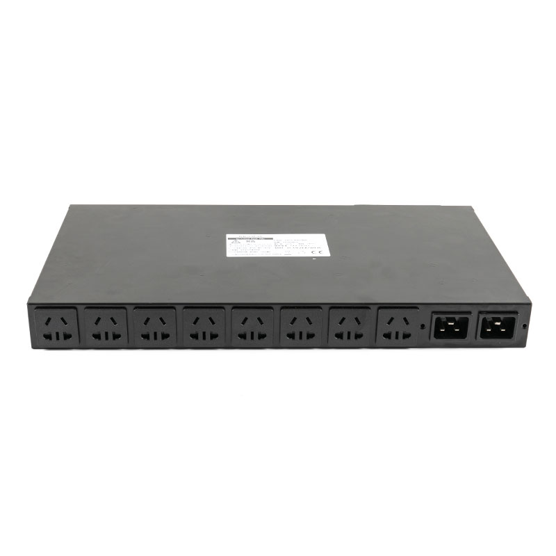 10-uttag C20 Vertikal TCP/IP-sensor eco Smart Rack Pdu 1U